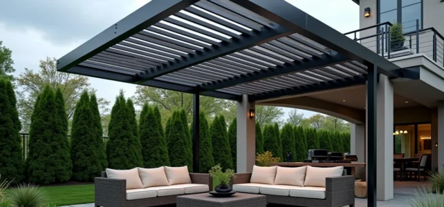Hoe de lamellen van uw pergola goed te oriënteren bij sterke wind? Hoe de lamellen van uw pergola goed te oriënteren bij sterke wind?